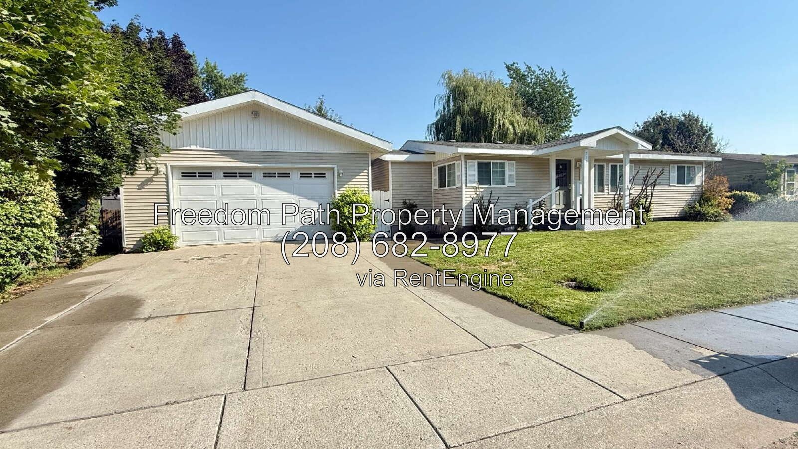 Fresh Paint, Big Fenced Yard & Oversized 2-Car Garage/Shop on a Quiet Hayden Dead End property image