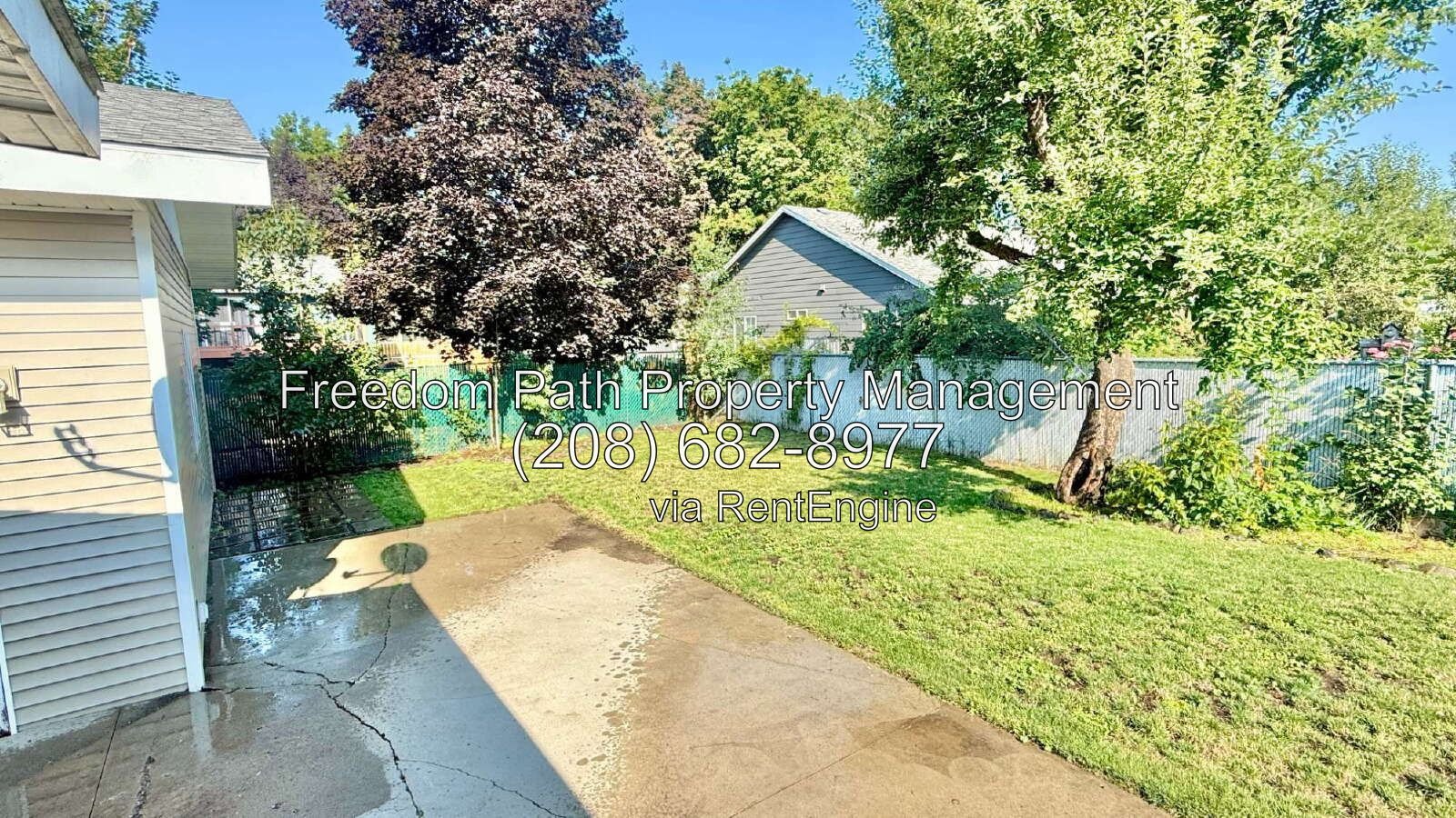 Fresh Paint, Big Fenced Yard & Oversized 2-Car Garage/Shop on a Quiet Hayden Dead End property image